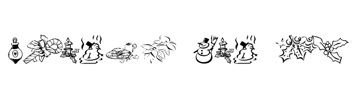 KR Christmas Dings 2004 Five  Free Fonts Download