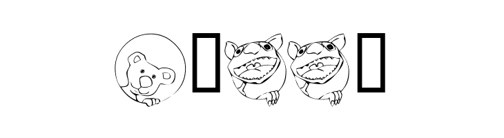 KR Circle Scraps  Free Fonts Download