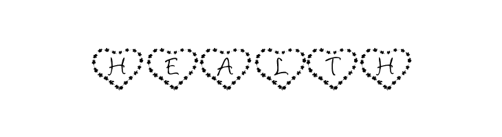 KR Heart of Flowers  Free Fonts Download