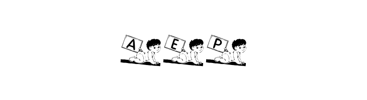 KR For Baby B  Free Fonts Download