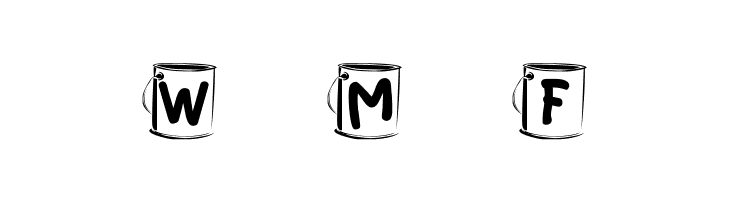 KR Paint  Free Fonts Download