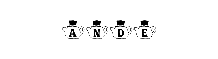 KR Mad Tea Party  Free Fonts Download