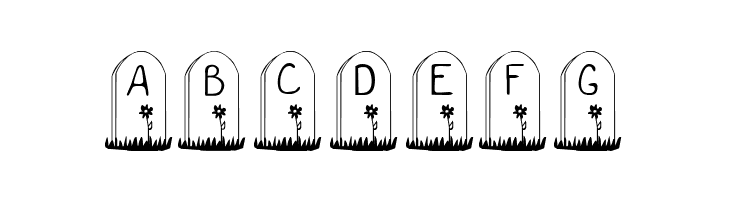 KR Gravestone  Free Fonts Download
