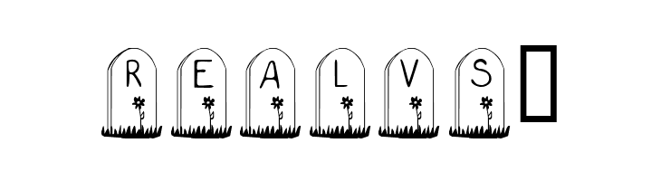 KR Gravestone  Free Fonts Download