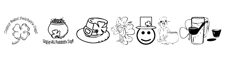 KR Irish Kat 4  Free Fonts Download