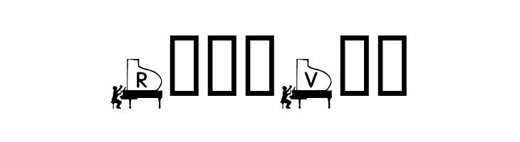 KR Piano Man  Free Fonts Download