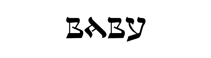 Sefer AH  Free Fonts Download