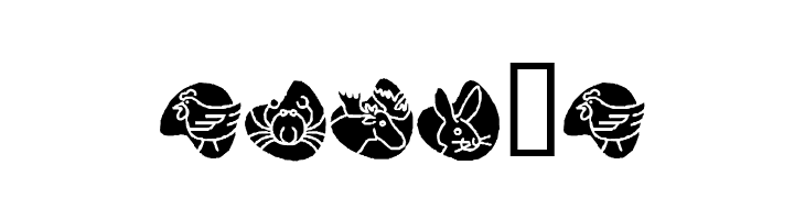 KR Animal Dings  Free Fonts Download