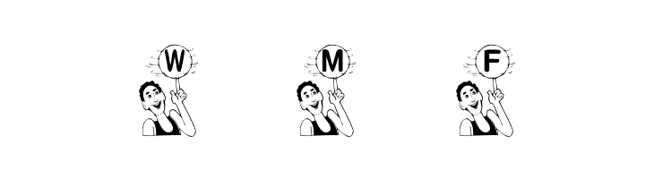 KR B'ball  Free Fonts Download