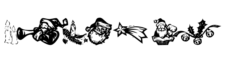 KR Christmas Dings 2004 Six  Free Fonts Download