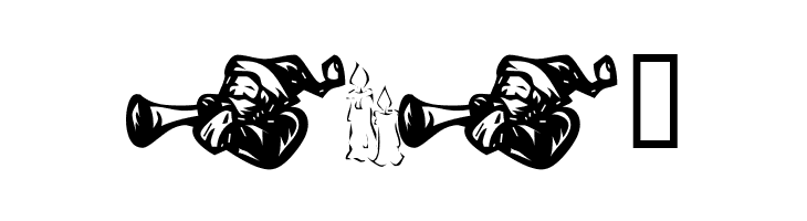 KR Christmas Dings 2004 Six  Free Fonts Download