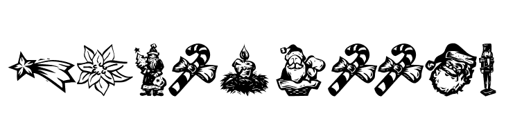 KR Christmas Dings 2004 Six  Free Fonts Download