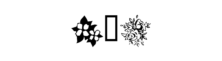 KR Blossoms 1  Free Fonts Download