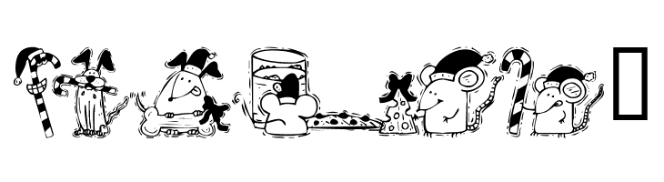 KR Christmas 2002 Dings 3  Free Fonts Download