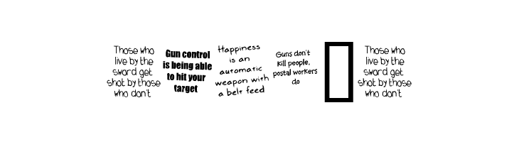 KR Gunz  Free Fonts Download