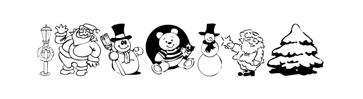 KR Christmas Jewels 2005  Free Fonts Download