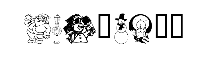 KR Christmas Jewels 2005  Free Fonts Download