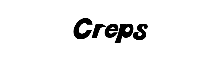 Creps Kool Beans Font