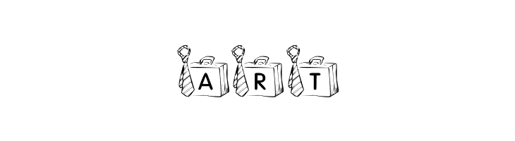 KR Off To Work!  Free Fonts Download