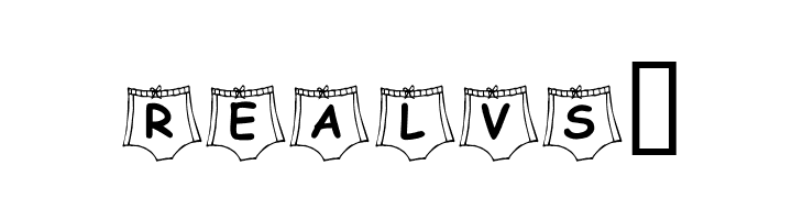 KR Nick's Lil Swimsuit  Free Fonts Download