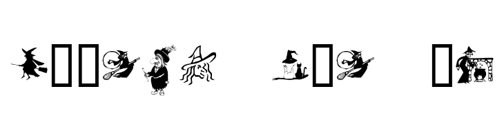 KR Oh Witchy Poo!  Free Fonts Download