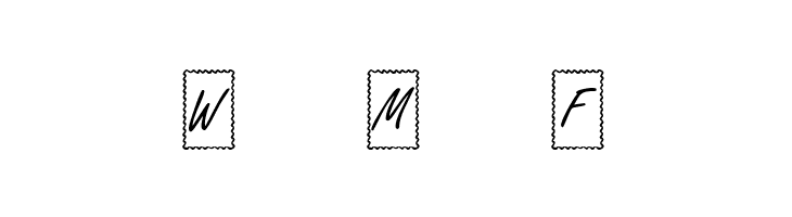 KR Ribbon Frame  Free Fonts Download