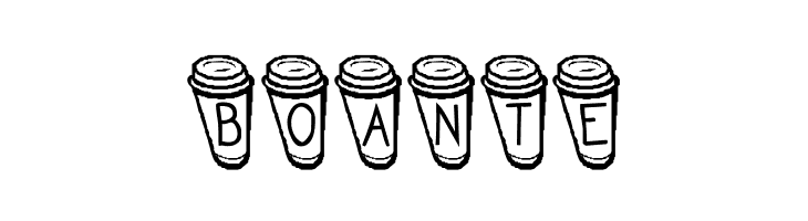 KR Coffee To Go  Free Fonts Download