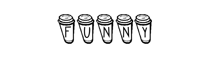 KR Coffee To Go  Free Fonts Download