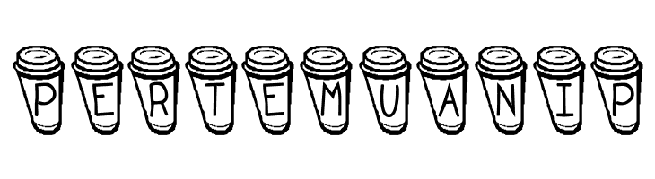 KR Coffee To Go  Free Fonts Download