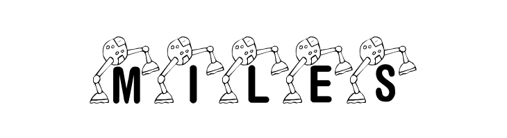 KR Lil' Mike's Robot  Free Fonts Download