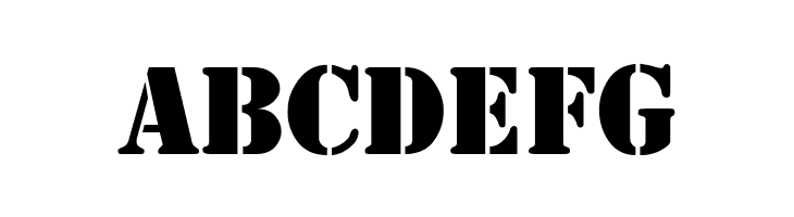 4077th  Free Fonts Download