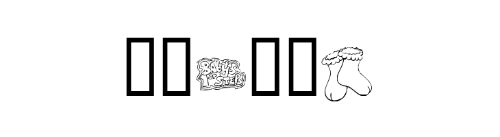 KR First Years Dings  Free Fonts Download