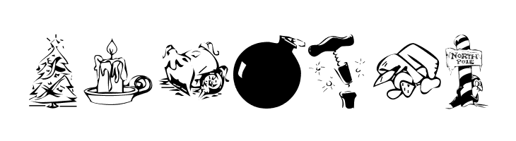 KR Christmas Dings 2004  Free Fonts Download