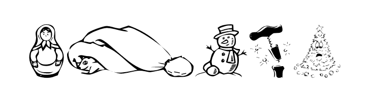 KR Christmas Dings 2004  Free Fonts Download