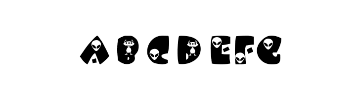 KR Alien  Free Fonts Download