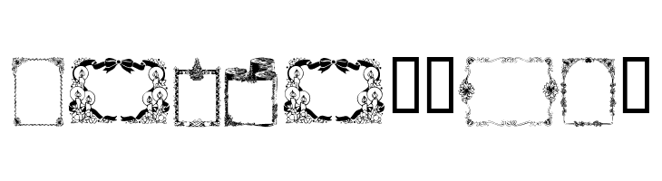 KR Christmas Frames  Free Fonts Download