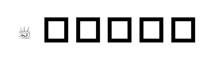 KR Birthday Cake  Free Fonts Download