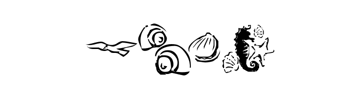 KR Down By The Sea  Free Fonts Download