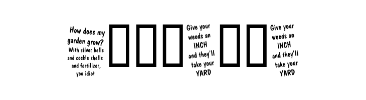 KR Gardenz  Free Fonts Download