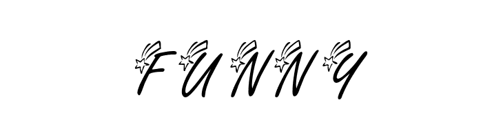 KR Shooting Star [Left]  Free Fonts Download