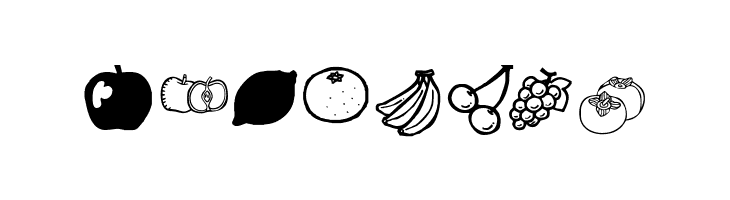 KR Fruitsy  Free Fonts Download