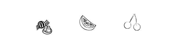 KR Fruitsy  Free Fonts Download