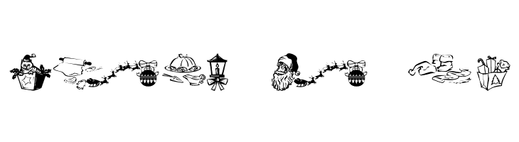 KR Christmas Dings 2004 Three  Free Fonts Download