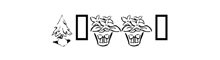 KR Christmas Jewels 2005 2  Free Fonts Download