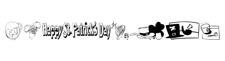 KR Irish Kat 5  Free Fonts Download