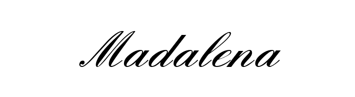 Madalena England Hand DB Font