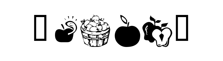 KR Apple A Day  Free Fonts Download