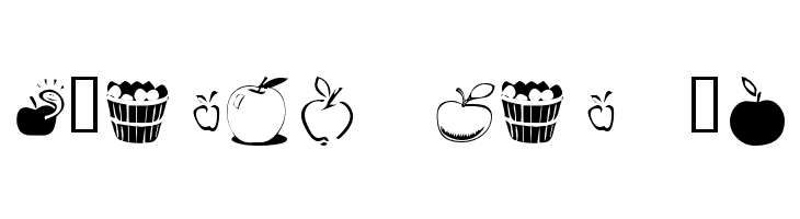 KR Apple A Day  Free Fonts Download