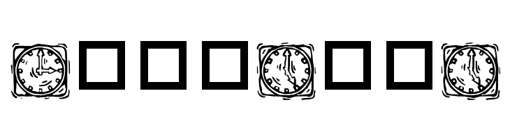 KR Lotsa Time Dings  Free Fonts Download