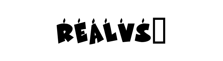 KR Birthday Letters  Free Fonts Download